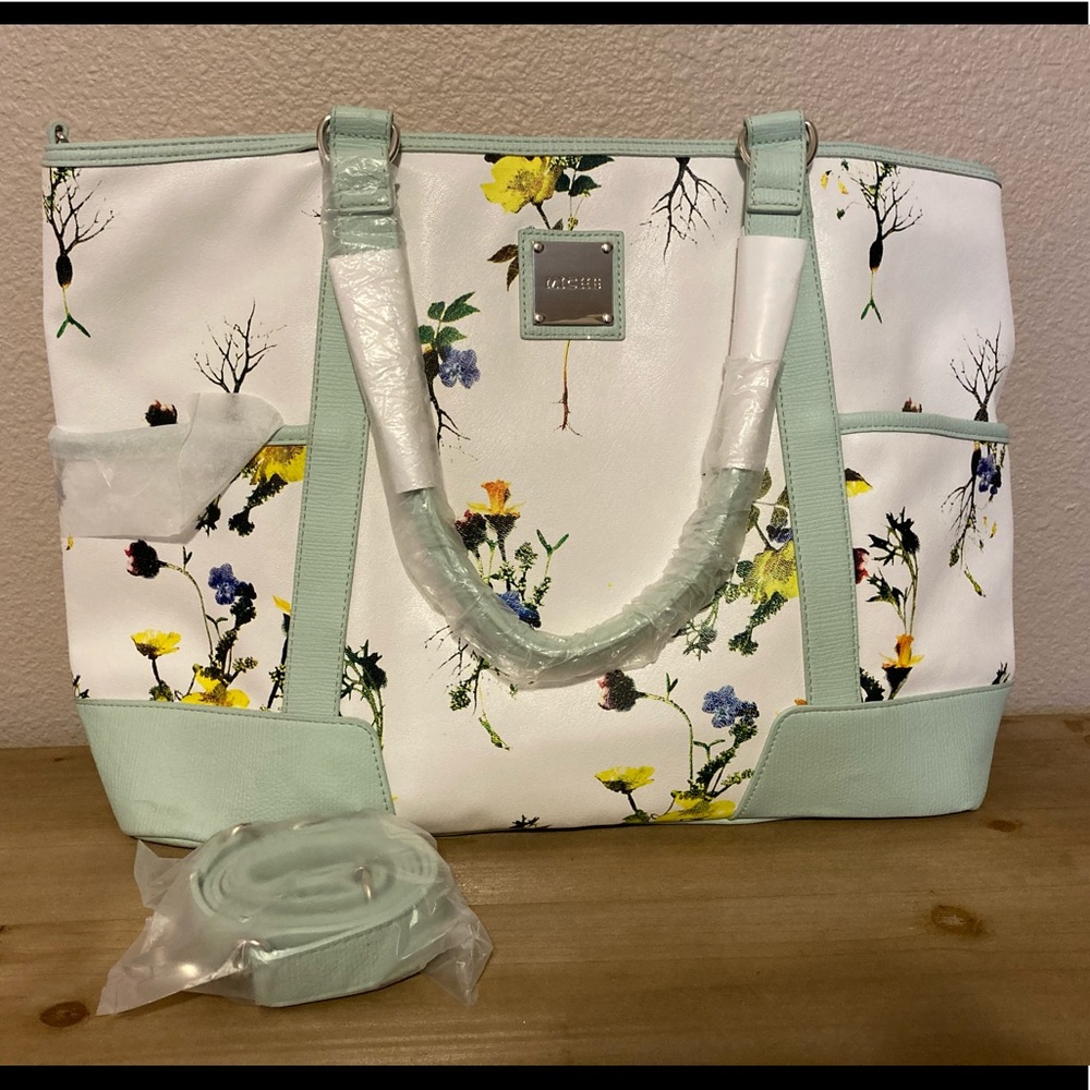 MICHE Floral Diaper Bag NWOT!